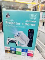 HCS350 Pro Android Gaming Projector with 02 Wireless Controllers & Voice Remote