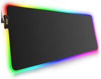 RGB Gaming Mouse Pad Large (800×300×4mm) Led Mousepad With Non-Slip Rubber Base Soft Pad