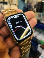 N78 Pro Max With Gold Rado Strap  Smart Watch 