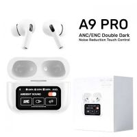 NEW A9 PRO APPLE AIRPODS ANC/ENC ZHONGKELQNXUN NOISE REDUCTION TOUCH CONTROL BLUETOOTH 5.4 WIRELESS EARBUDS