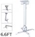 PROJECTOR CEILING MOUNT KIT (SQUARE TYPE) STAND 6.6FEET 2M