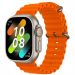 HK8 Pro MAX 2.12 Inch AMOLED Screen Smart Watch Ultra 49mm Men Series 8 NFC Wireless Charging Sports Watch (Orange)