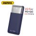 REMAX Kiyuan Series 20W+22.5W PD+QC Fast Charging Power Bank 10000mAh RPP-5 Dark Blue